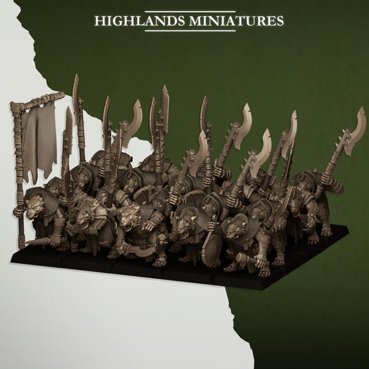 Vermin Vanguard  By Highland Miniatures