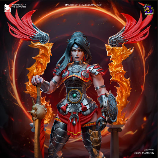 Retribution Incarnate Statue Model Kit by Bulkamancer Sculpts