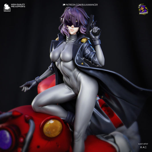 Cyber Ghost Statue Model Kit by Bulkamancer Sculpts