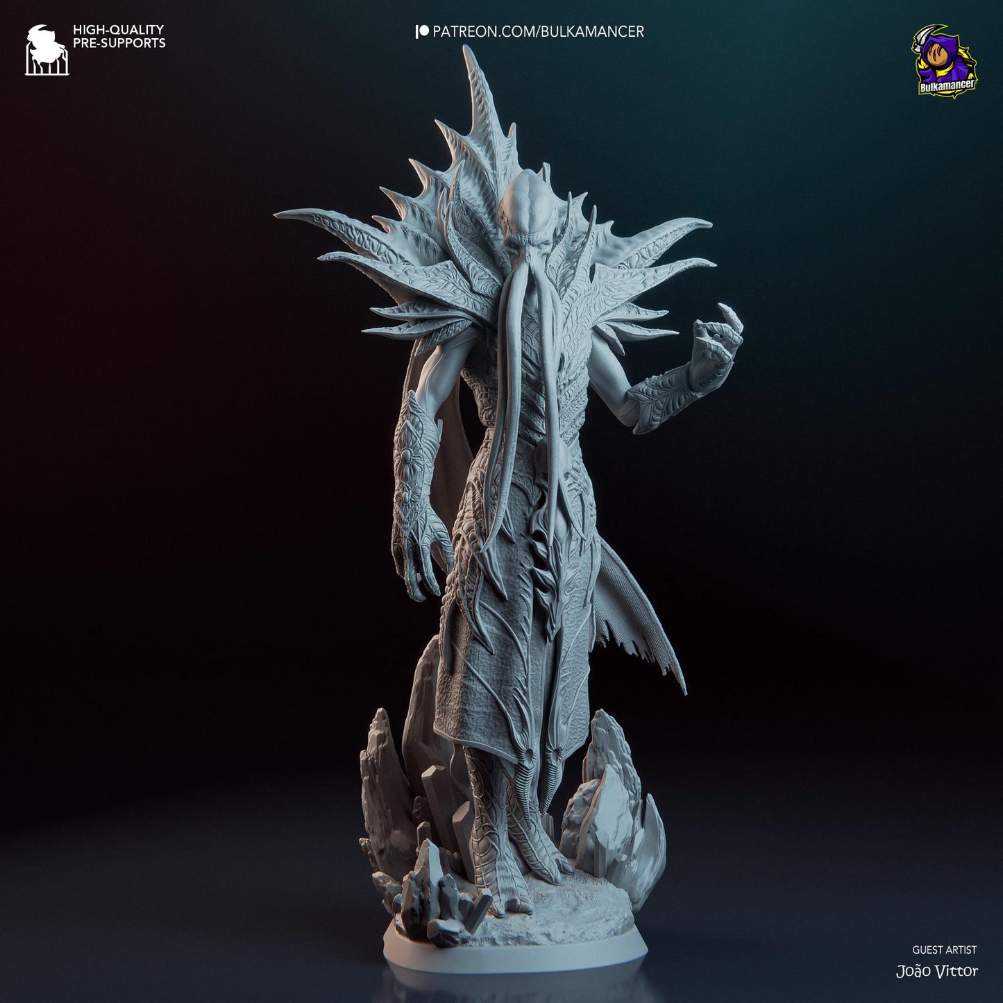 The Sovereign Statue Model Kit by Bulkamancer Sculpts
