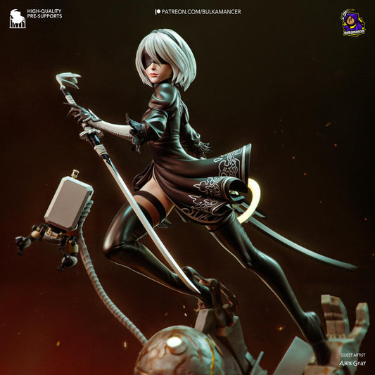 Executioner To Be Statue Model Kit by Bulkamancer Sculpts