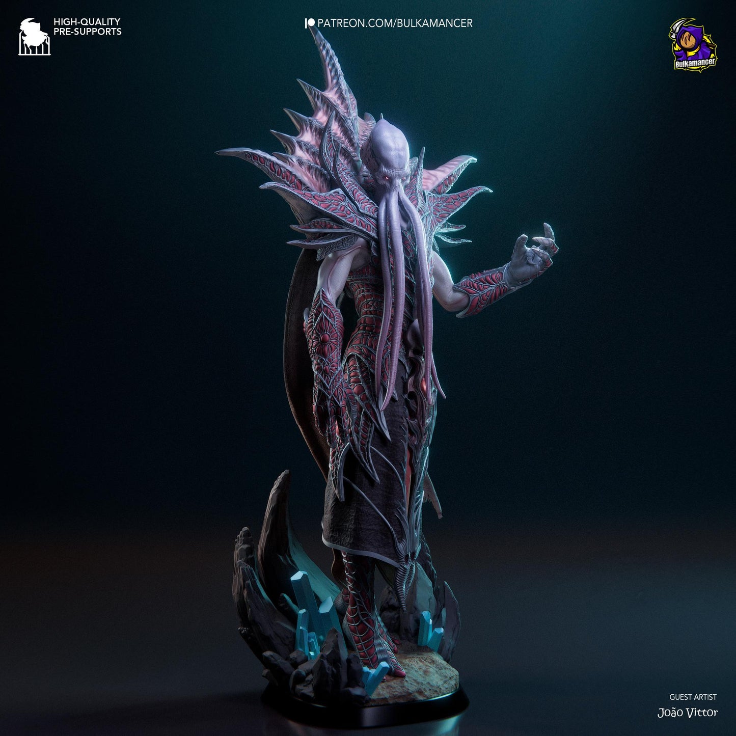 The Sovereign Statue Model Kit by Bulkamancer Sculpts