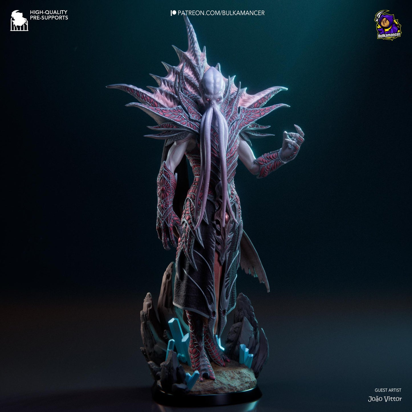 The Sovereign Statue Model Kit by Bulkamancer Sculpts