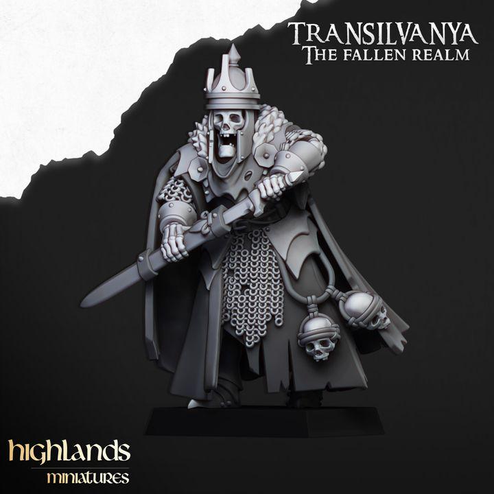 Skeletal Lord by Highland Miniatures