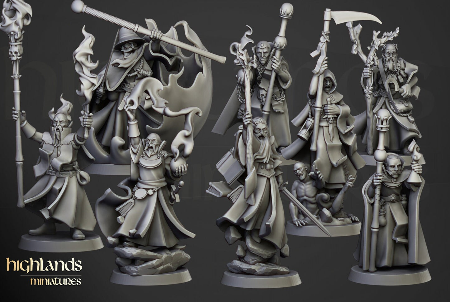 Houses of Magic of Sunland  by Highland Miniatures