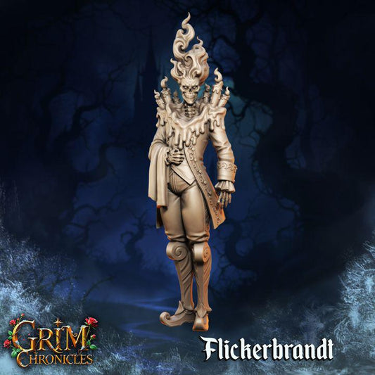 Flickerbrandt from "Grim Chronicles" by Great Grimoire Miniatures