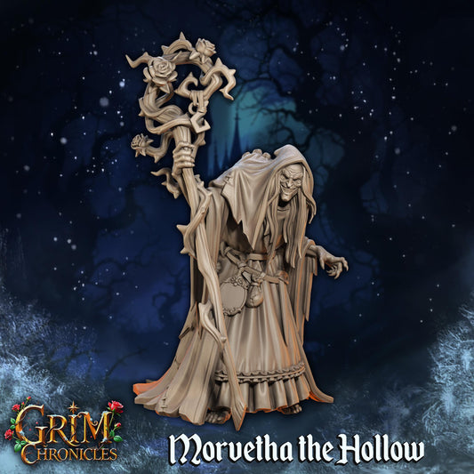 Morvetha the Hollow from "Grim Chronicles" by Great Grimoire Miniatures