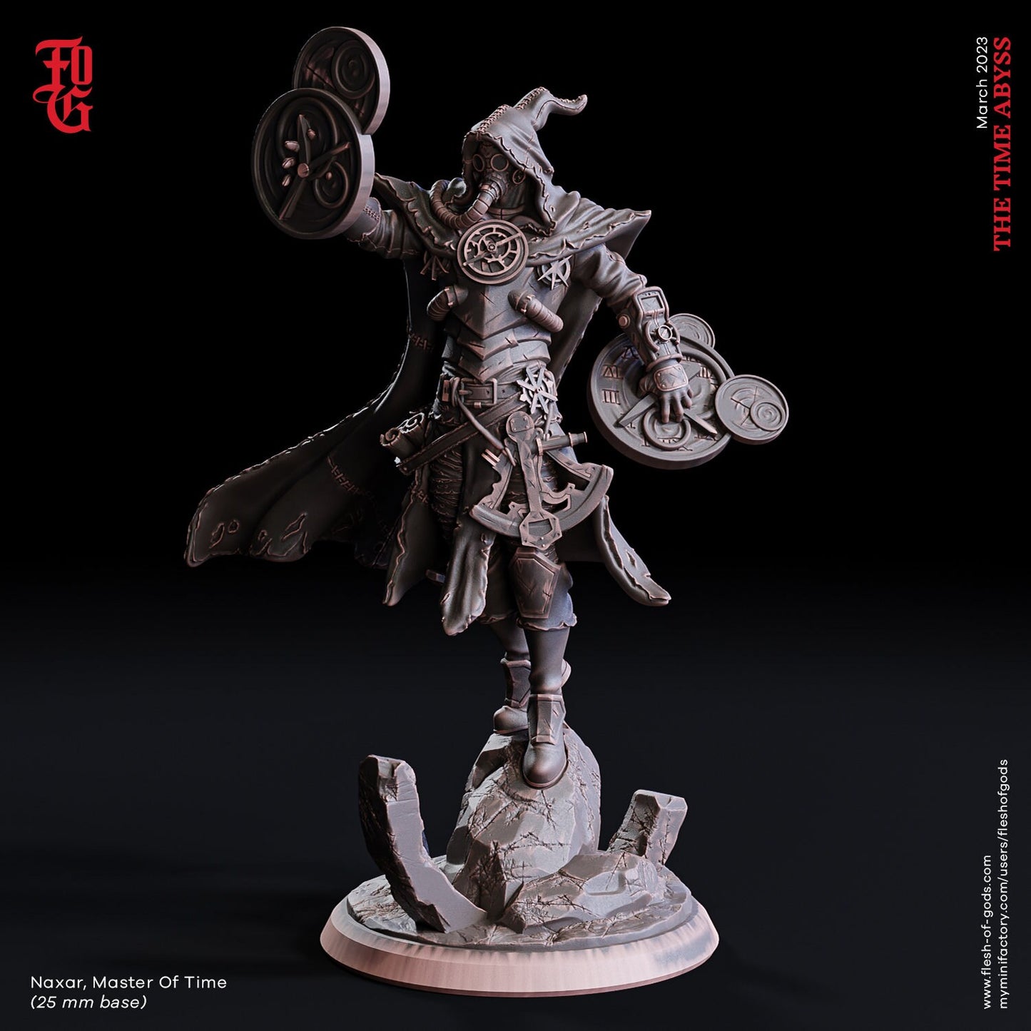 Masters of Time from "Time Abyss" by Flesh of Gods Miniatures