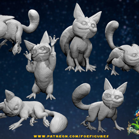 Locats Scifi Creatures by Foe Figures Miniatures