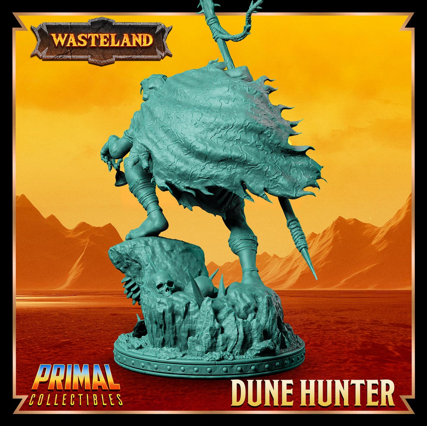 Dune Hunter from Wasteland by Primal Collectibles Miniatures Heroquest RPG