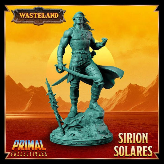 Sirion Solares from Wasteland by Primal Collectibles Miniatures Heroquest RPG