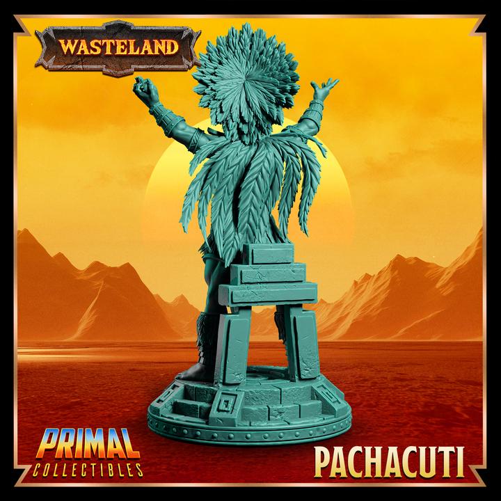 Sorcerer King - Pachacuti from Wasteland by Primal Collectibles Miniatures Heroquest RPG