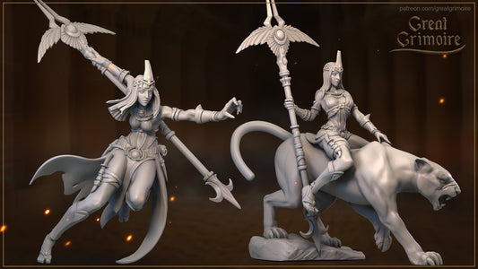 Dalia from "Road to the Afterlife" by Great Grimoire Miniatures RPG