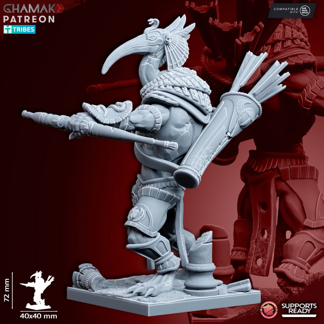 Nomarch Guardians with Bows by Ghamak Miniatures