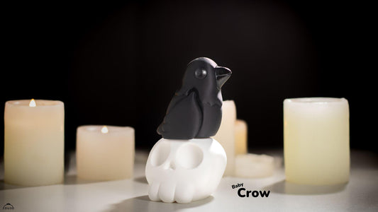 Baby Crow 3D Printed Fidget Toy by  Zou3D