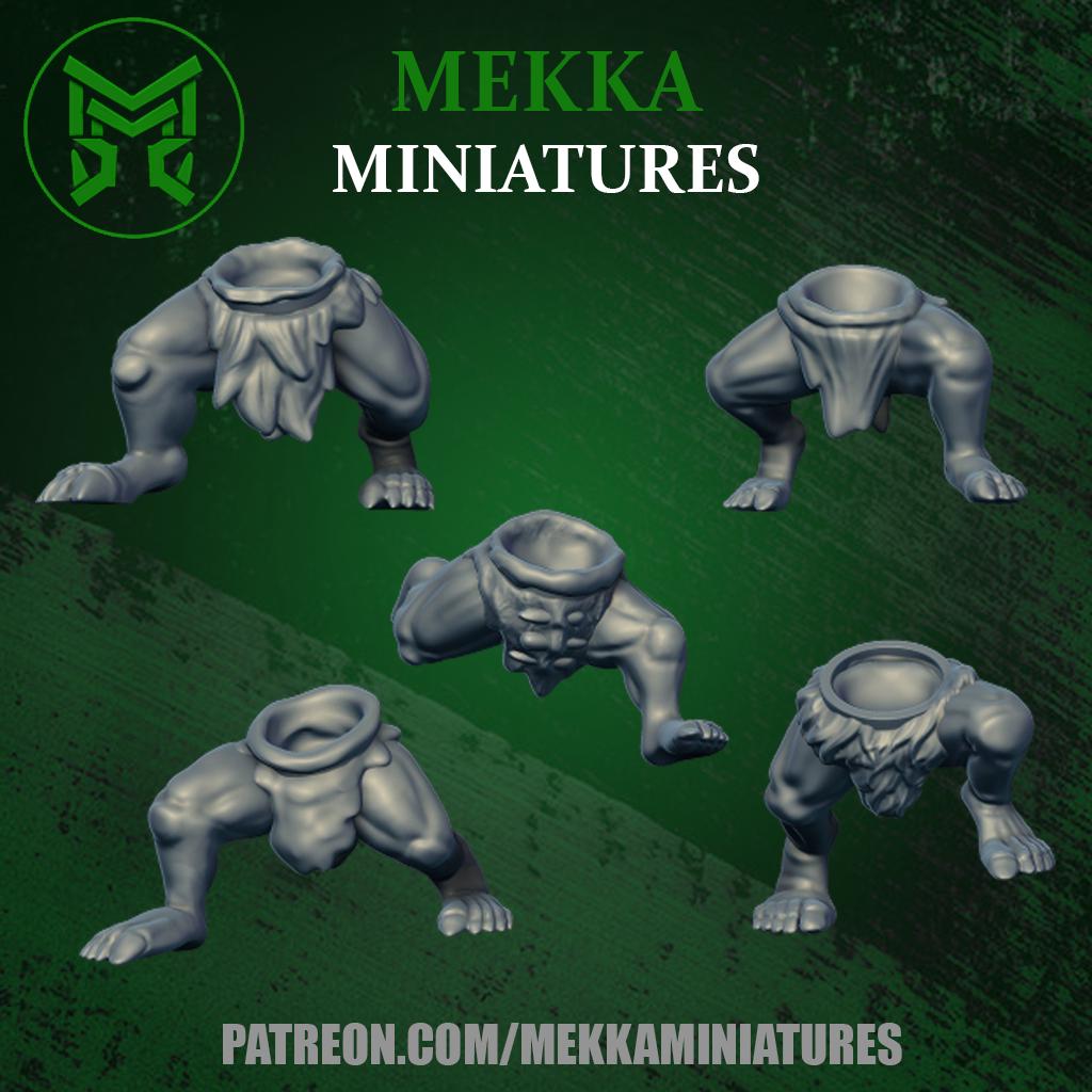 Feral Orcs by Mekka Miniatures