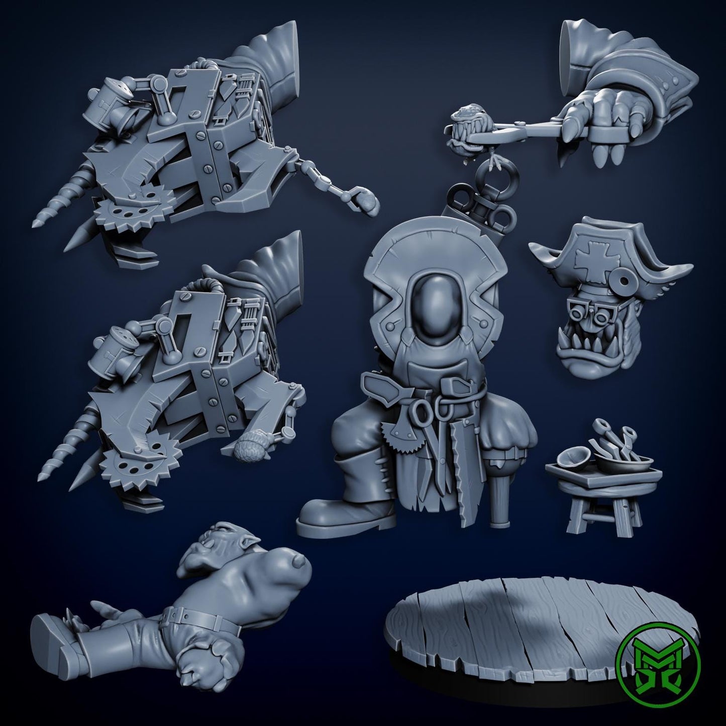 Doctor Von Tickle by Mekka Miniatures