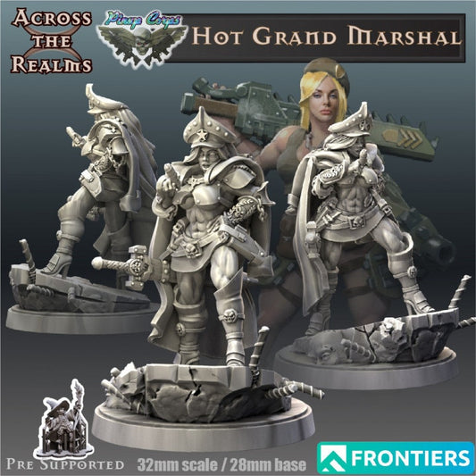 Hot Grand Marshal by Across the Realms Miniatures