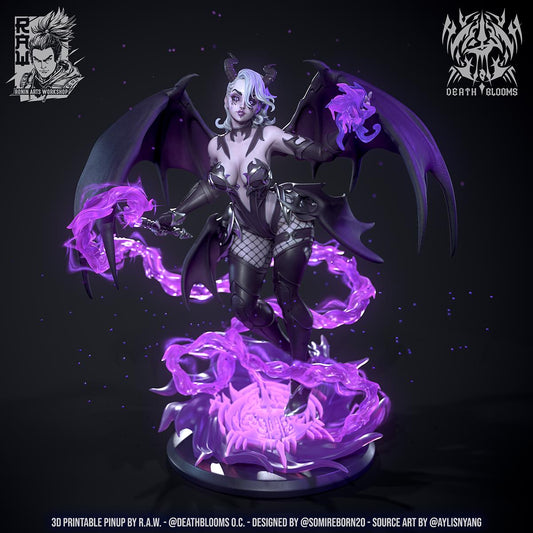 Deathblooms - Succubus Pin-Up Ronin Arts Workshop