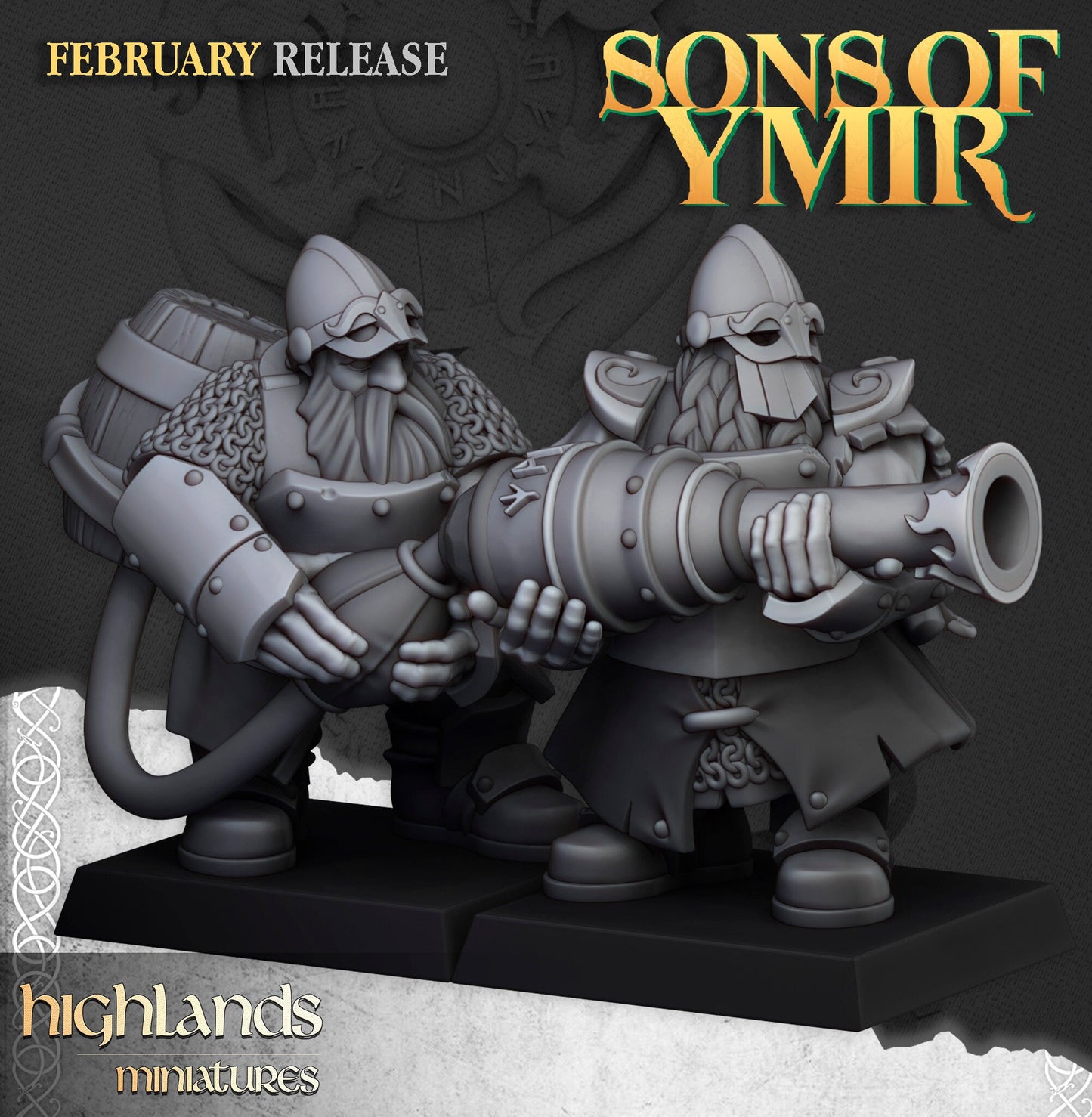 Dwarf Firespitters Unit by Highland Miniatures