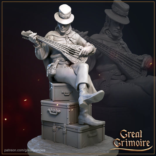 Bard from "Caravan" by Great Grimoire Games Tabletop RPG