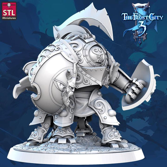 Guardian Construct from Frost City 3 by STL Miniatures
