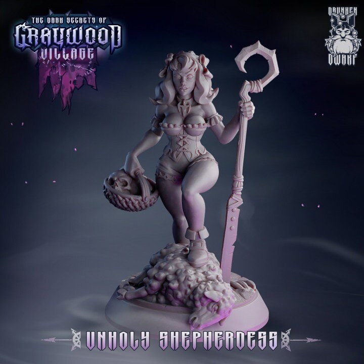 Graywood Village by Drunken Dwarf Miniatures