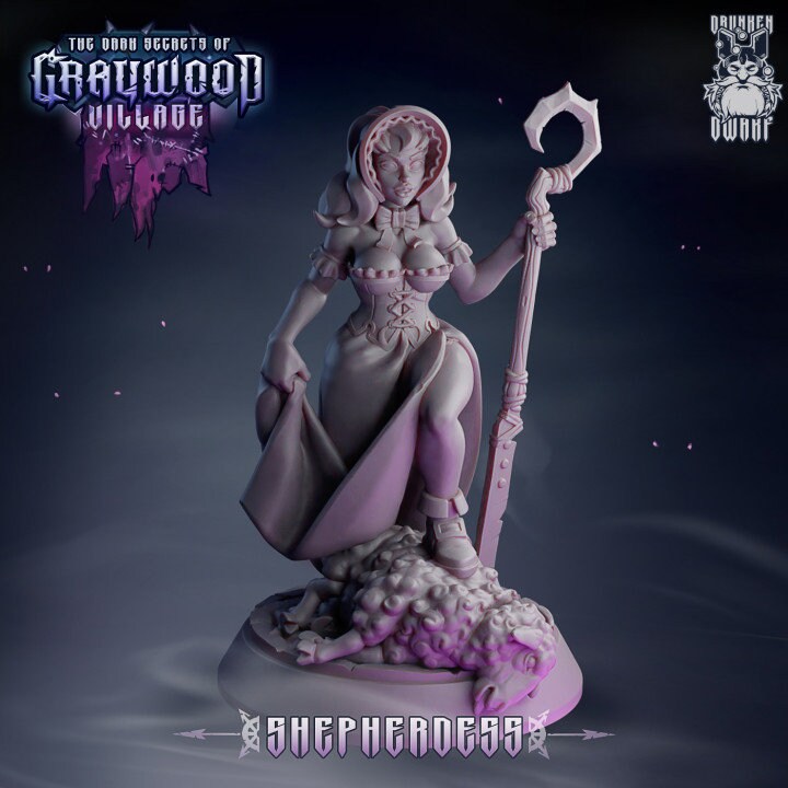 Graywood Village by Drunken Dwarf Miniatures