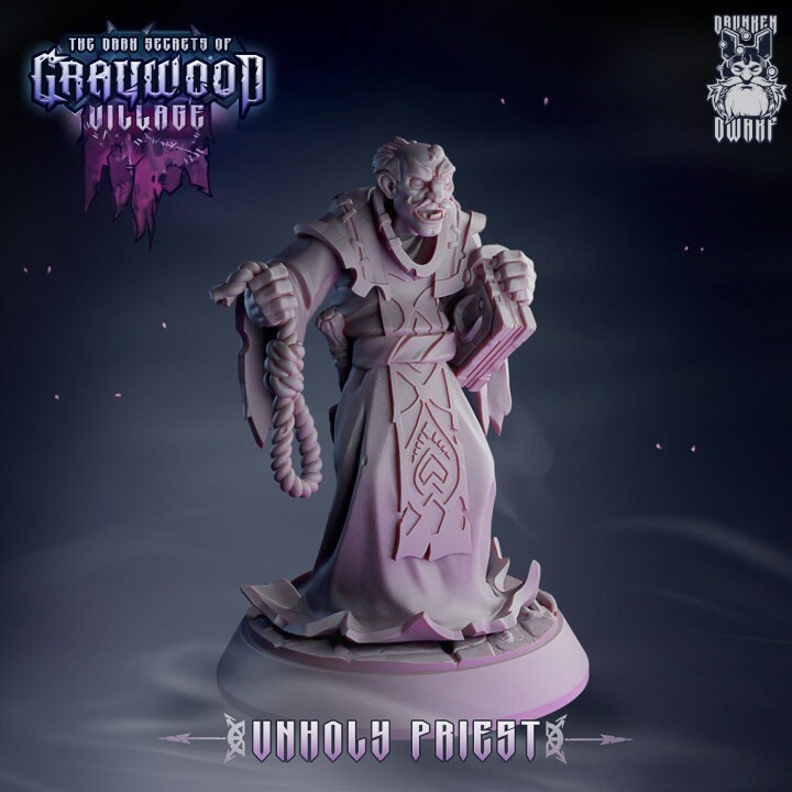 Graywood Village by Drunken Dwarf Miniatures