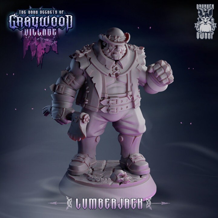 Graywood Village by Drunken Dwarf Miniatures
