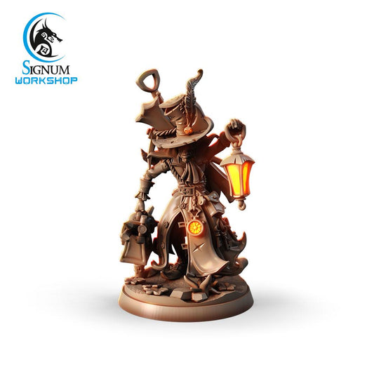 Undertaker with lantern from "Witches Sabbath" by Signum Workshop Miniatures