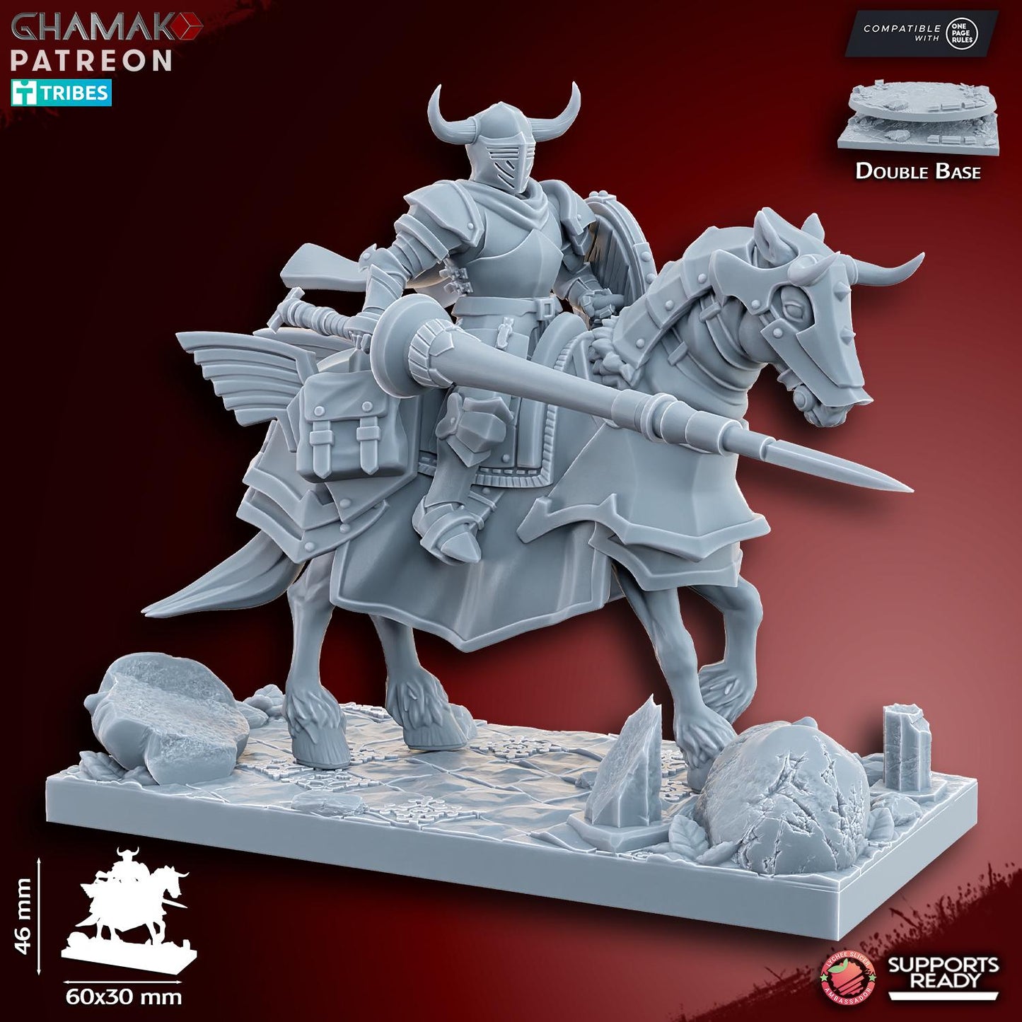 Taurus Knights mounted by Ghamak Miniatures