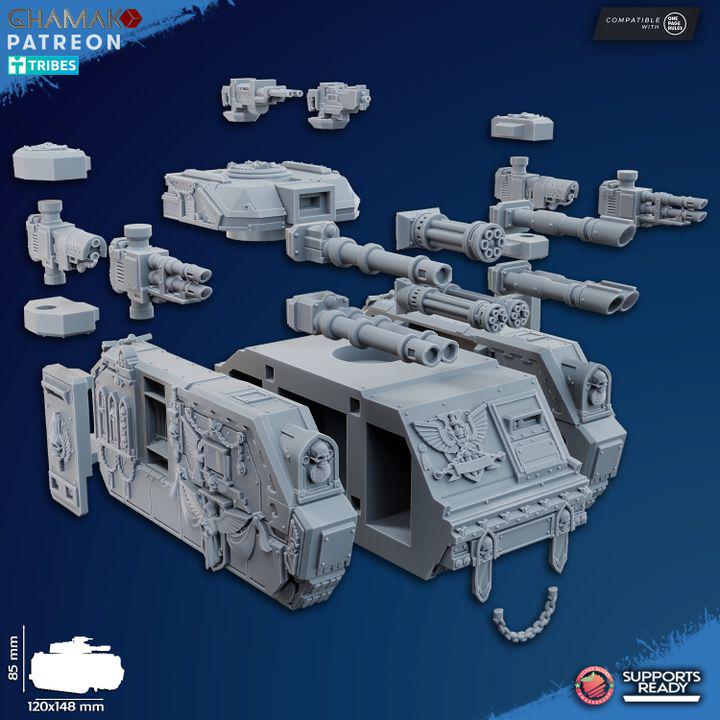 Vengeful Tactical Tank by Ghamak Miniatures