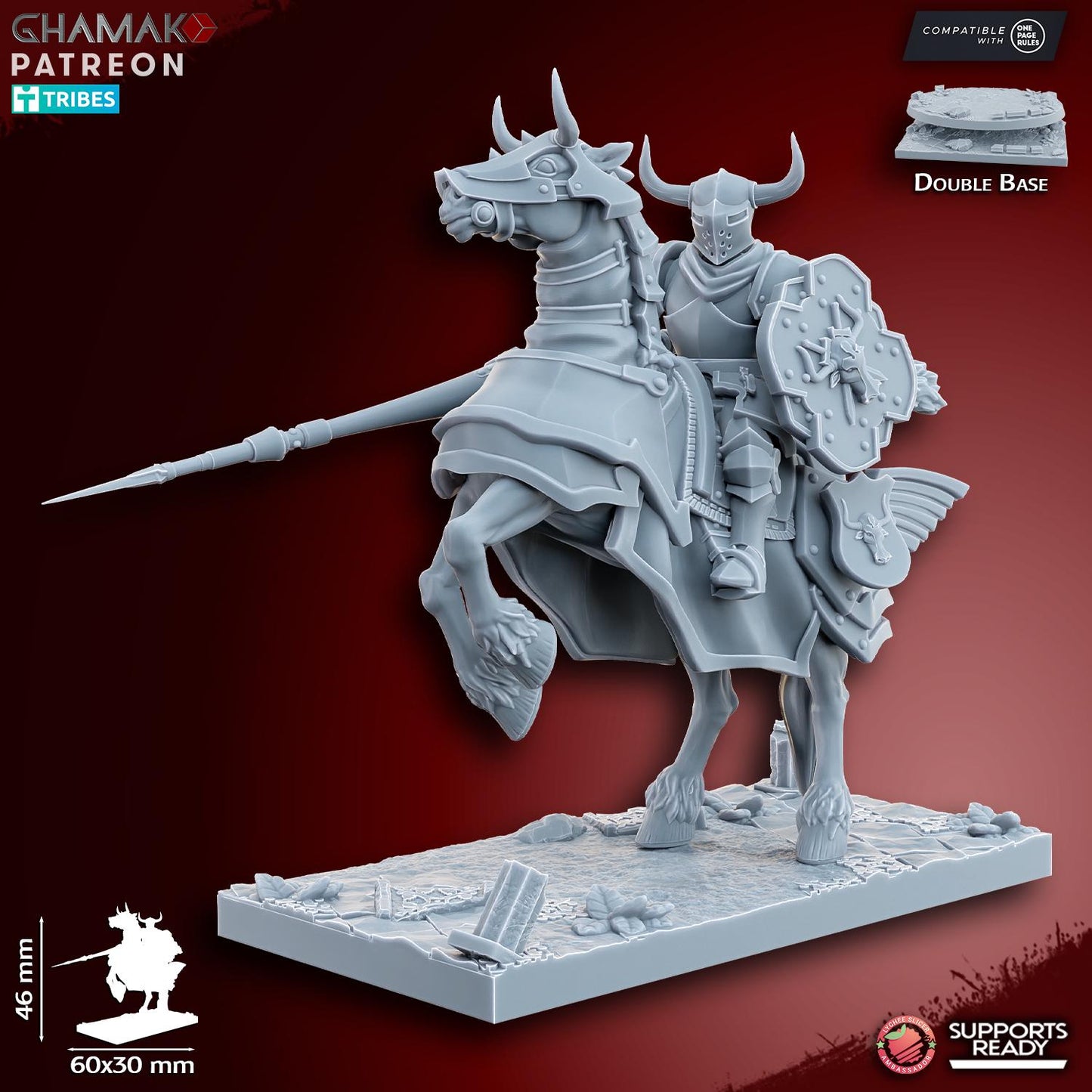 Taurus Knights mounted by Ghamak Miniatures