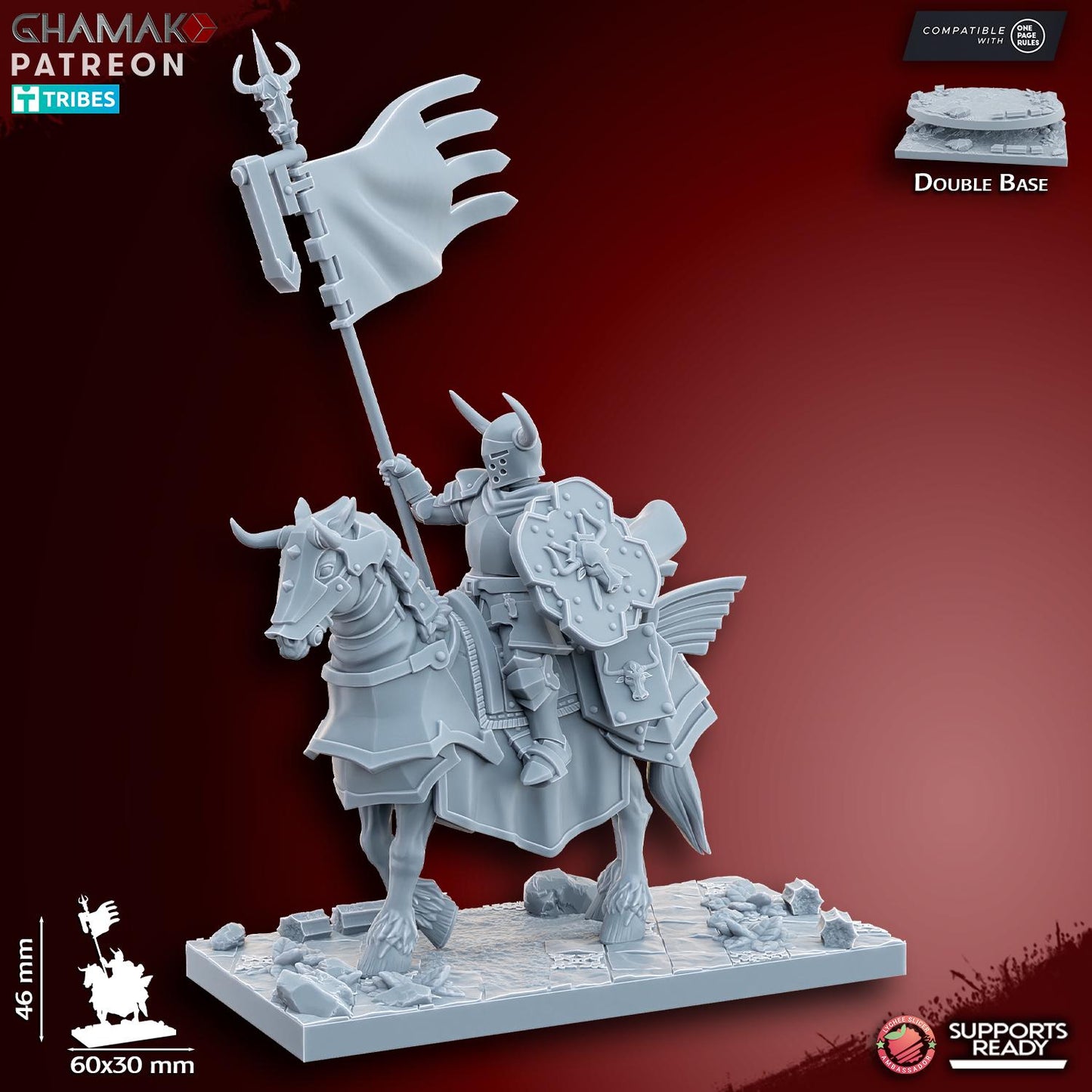 Taurus Knights mounted by Ghamak Miniatures