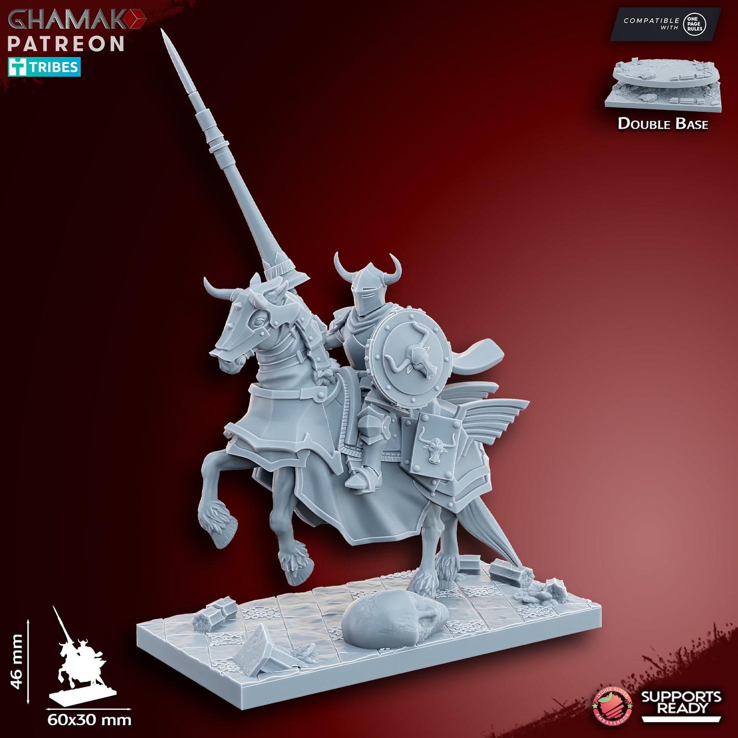 Taurus Knights mounted by Ghamak Miniatures