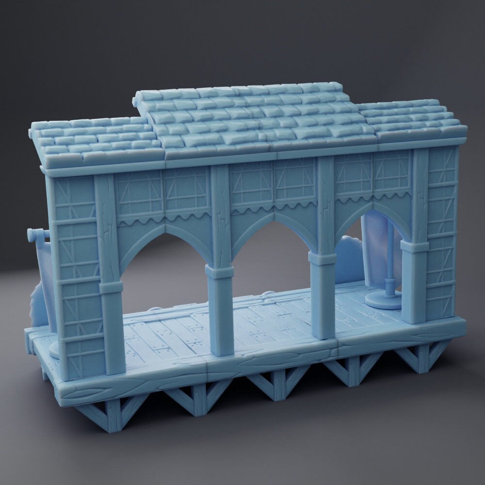 Lion Stage from Tavern Rock Band by Twin Goddess Miniatures
