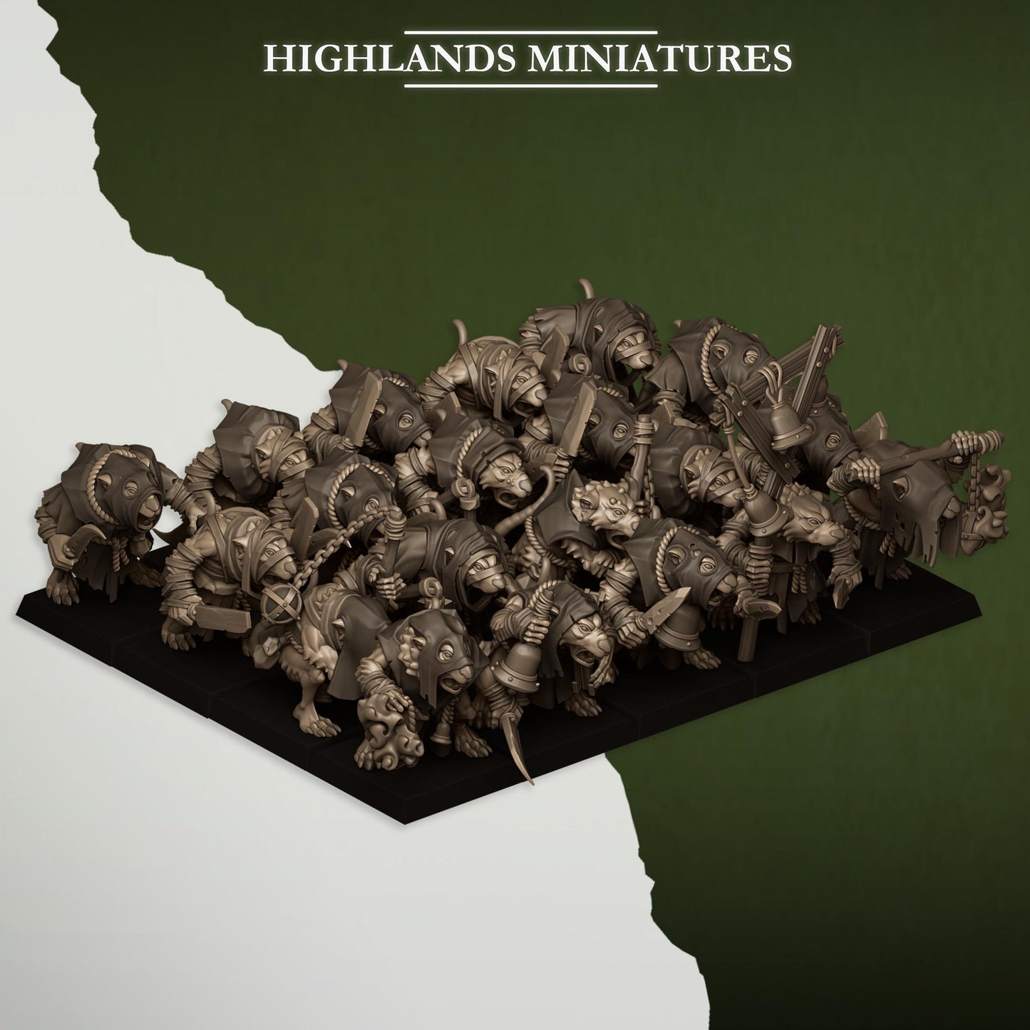 Vermin Acolytes Unit Vermin Army By Highland Miniatures