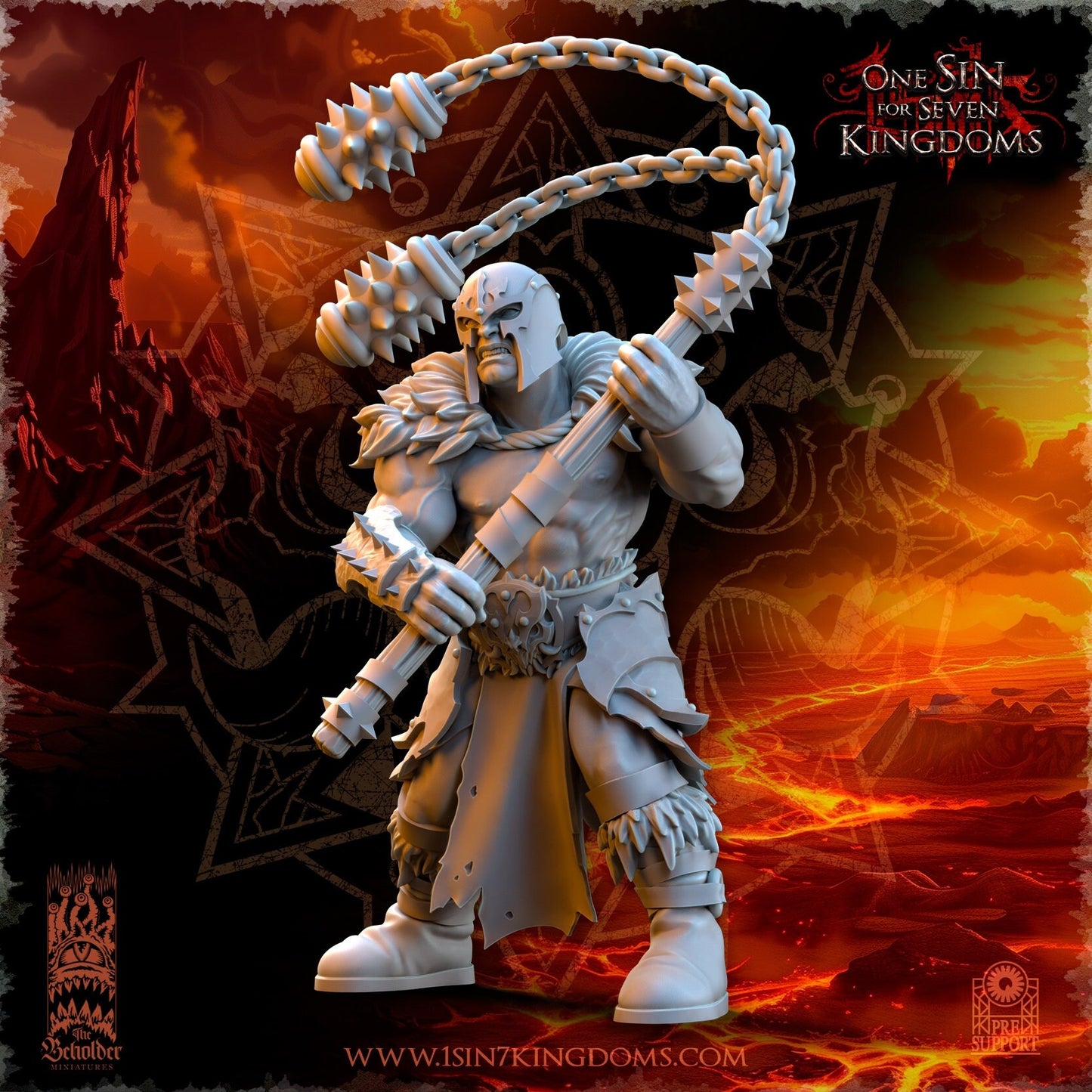 Barbarian Despoiler Warriors  by Beholder Miniatures