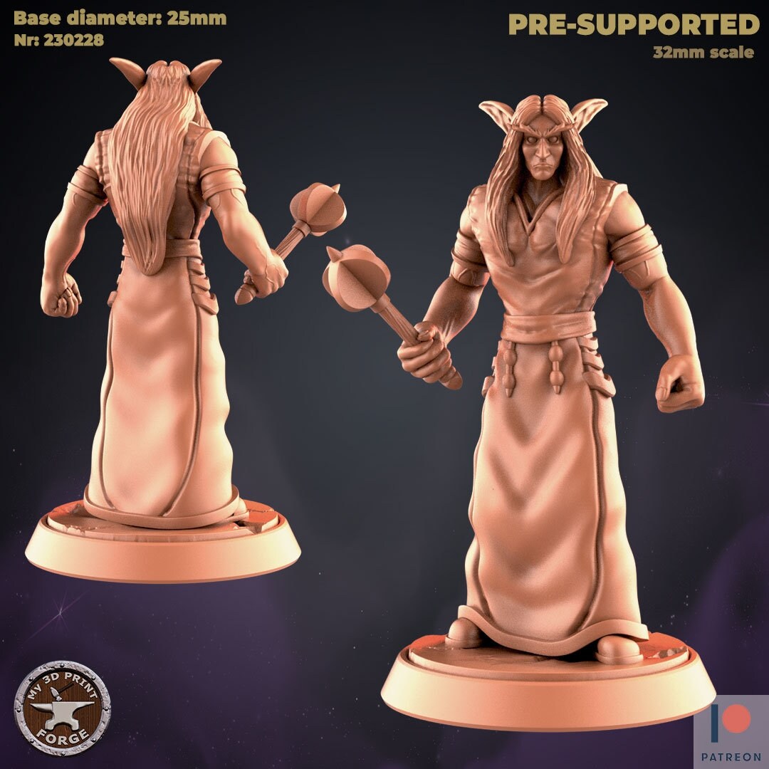 Night Elves Vol. 3 by My3dprintforge Miniatures