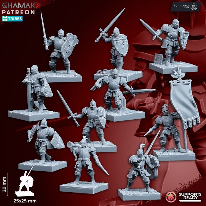 Freecompany Militia by Ghamak Miniatures