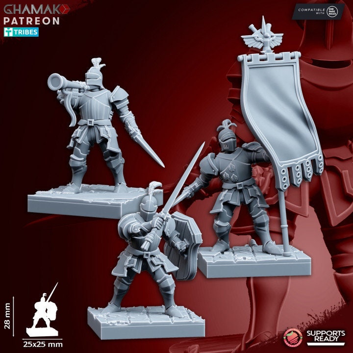 Freecompany Militia by Ghamak Miniatures