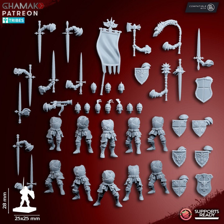 Freecompany Militia by Ghamak Miniatures