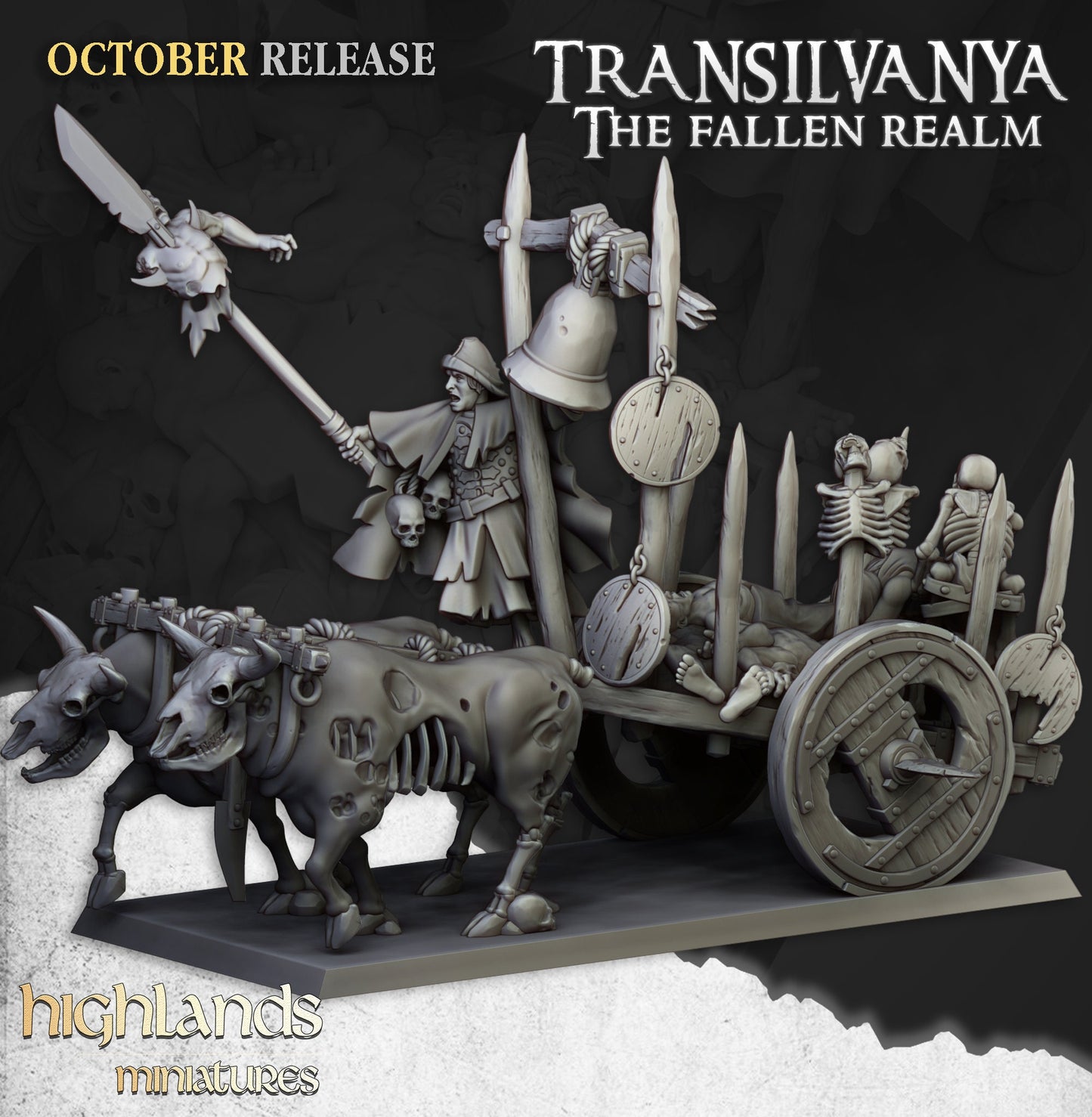 Corpse Cart from Transilvanya by Highland Miniatures