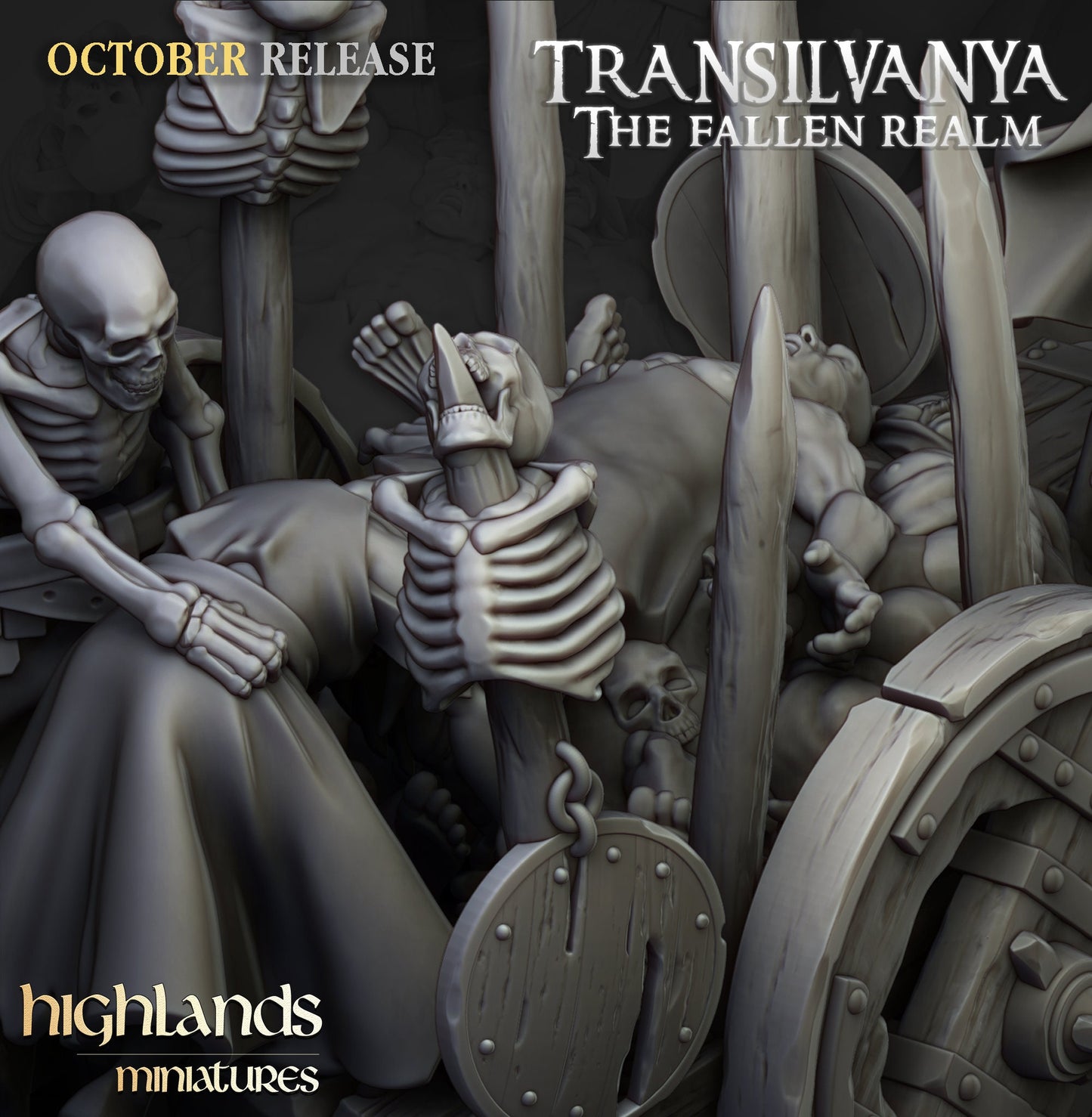 Corpse Cart from Transilvanya by Highland Miniatures