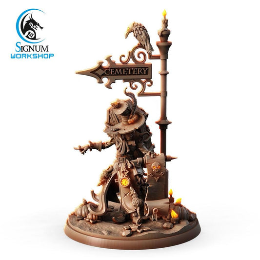 Undertaker with pointer from "Witches Sabbath" by Signum Workshop Miniatures