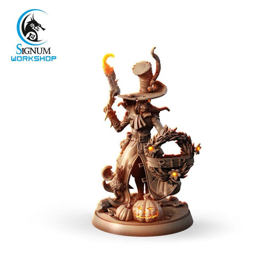 Undertaker with wreath from "Witches Sabbath" by Signum Workshop Miniatures