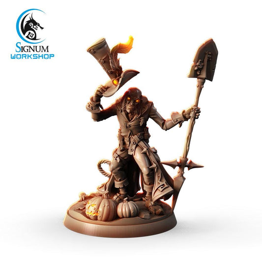 Gravedigger at work from "Witches Sabbath" by Signum Workshop Miniatures
