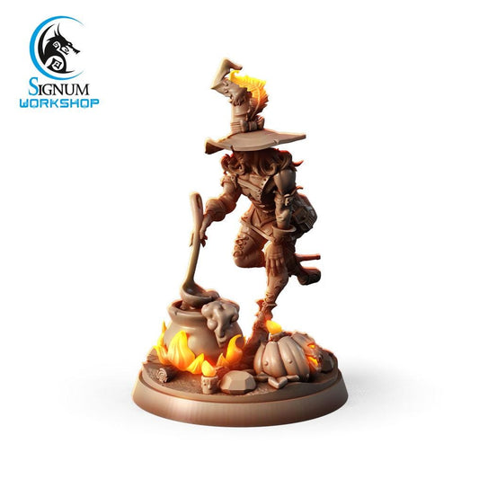 Charming witcher with a potion from "Witches Sabbath" by Signum Workshop Miniatures