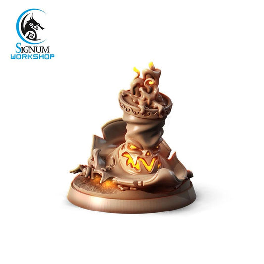 Enchanted hat with candles from "Witches Sabbath" by Signum Workshop Miniatures